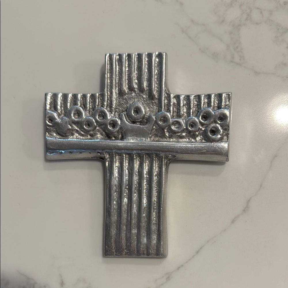 Pewter Decorative Wall Cross